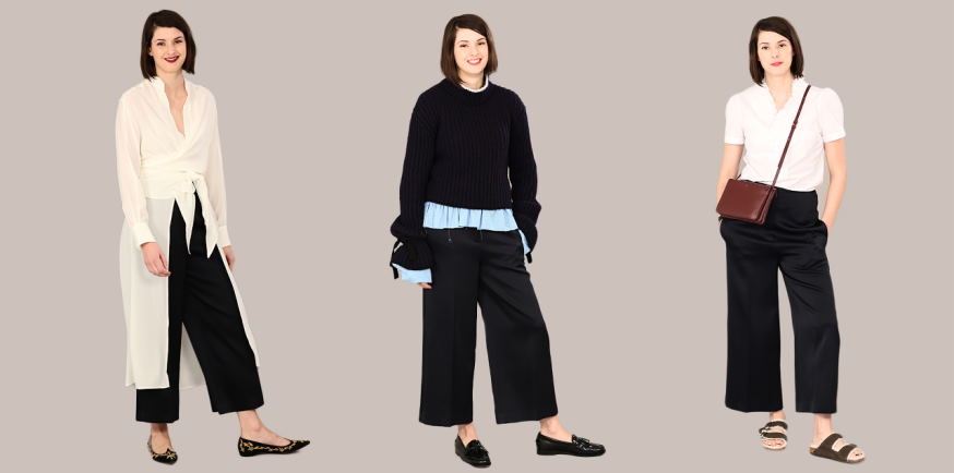 How To Style Wide Leg Trousers